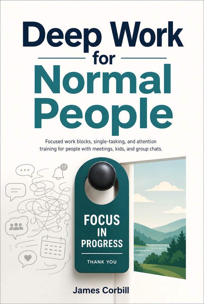 Cover of Deep Work for Normal People