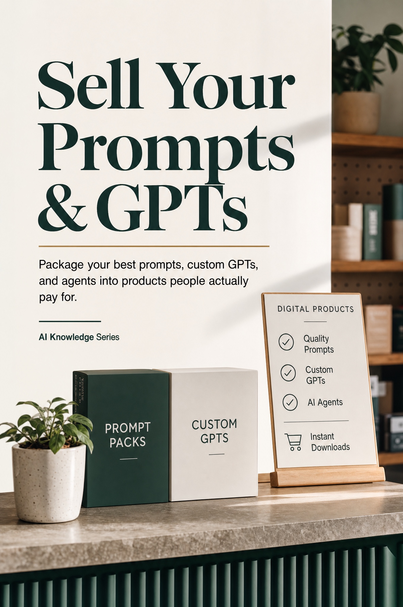 Cover of Sell Your Prompts & GPTs