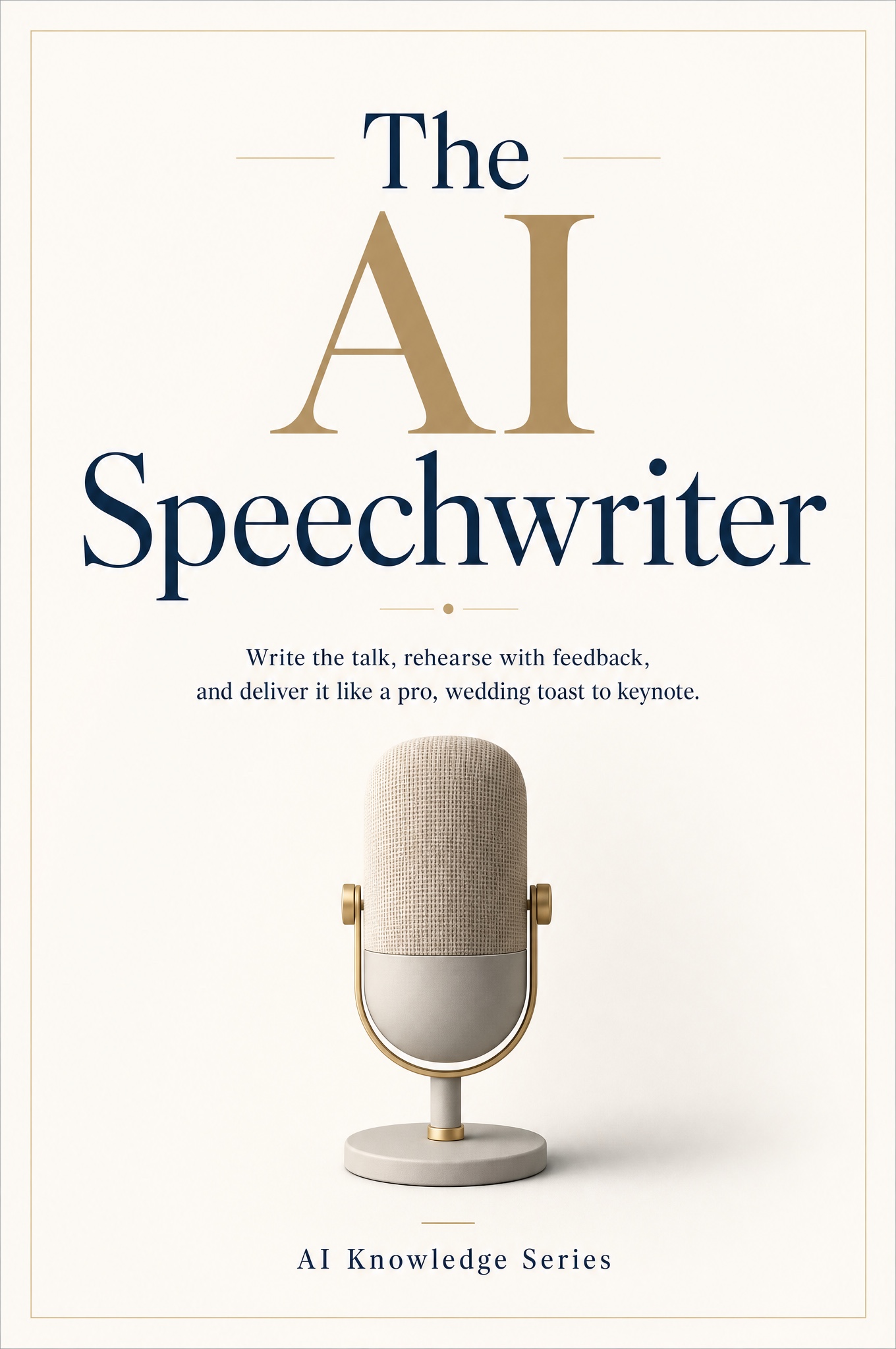 Cover of The AI Speechwriter