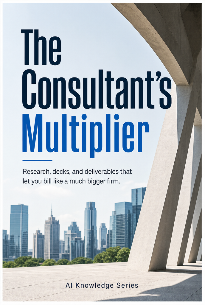 Cover of The Consultant's Multiplier