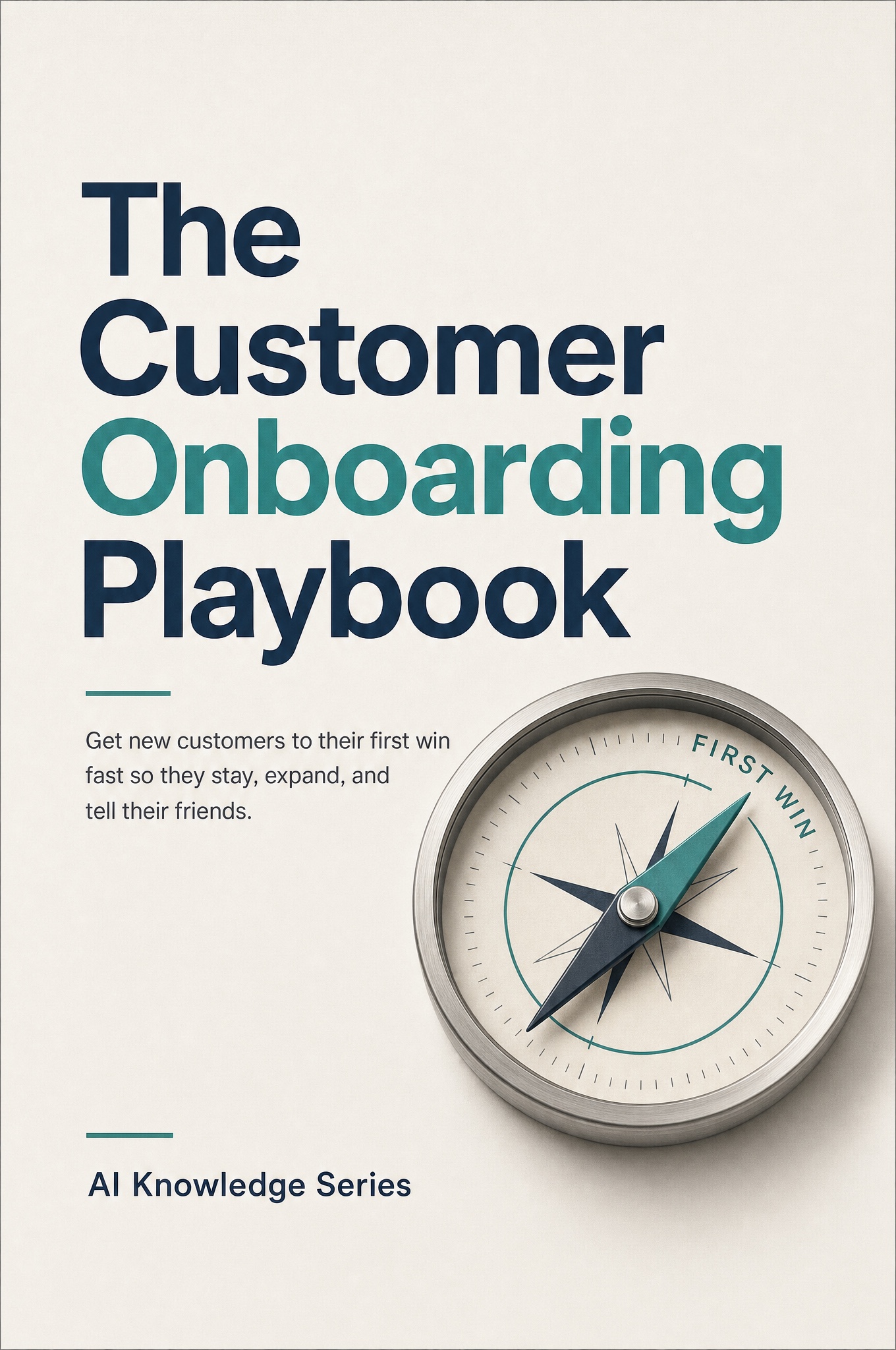 Cover of The Customer Onboarding Playbook