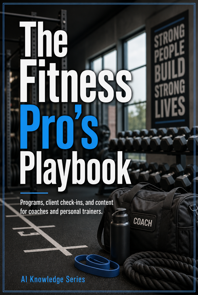 Cover of The Fitness Pro's Playbook
